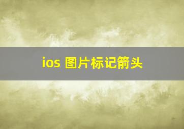 ios 图片标记箭头